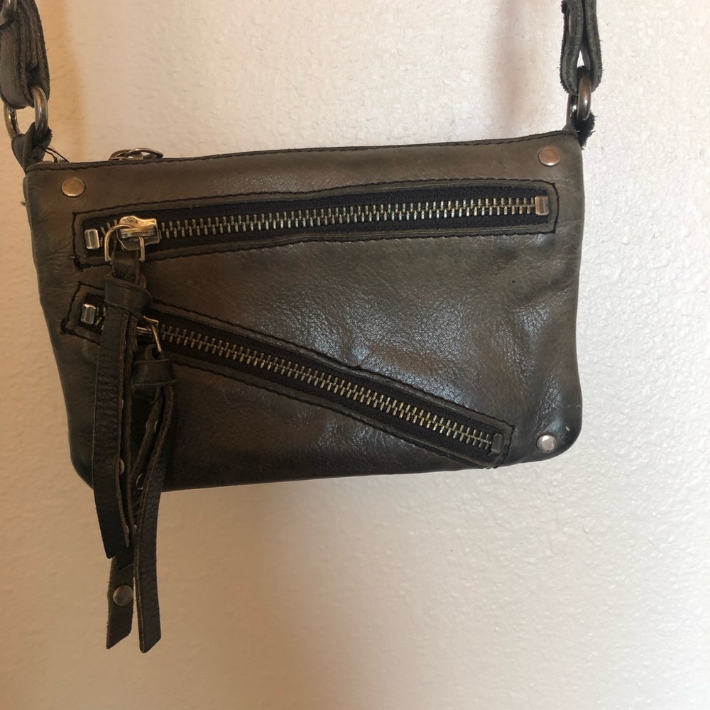 Very loved and used cross body purse